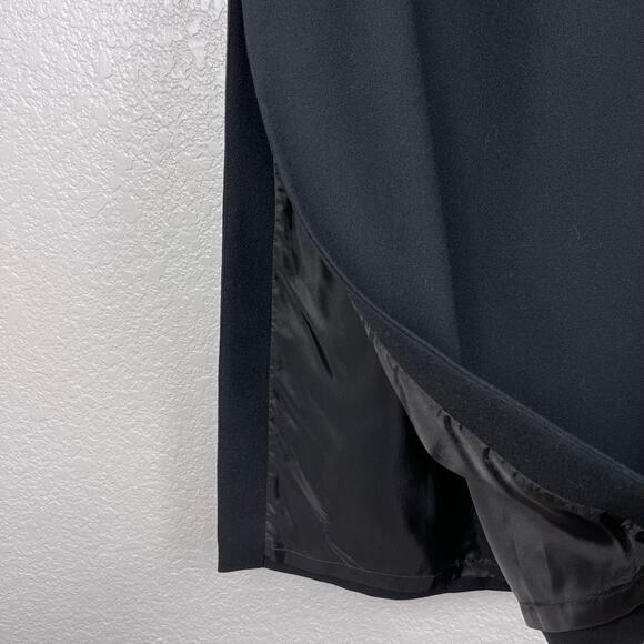 Vtg Anne Klein Womens Straight Skirt Medium 100%‎ Wool Midi Made in USA Classic - Picture 3 of 7